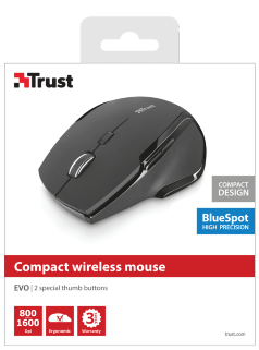 MOUSE TRUST EVO COMPACT WIRELESS 21242 (chạy trên nhiều địa hình)