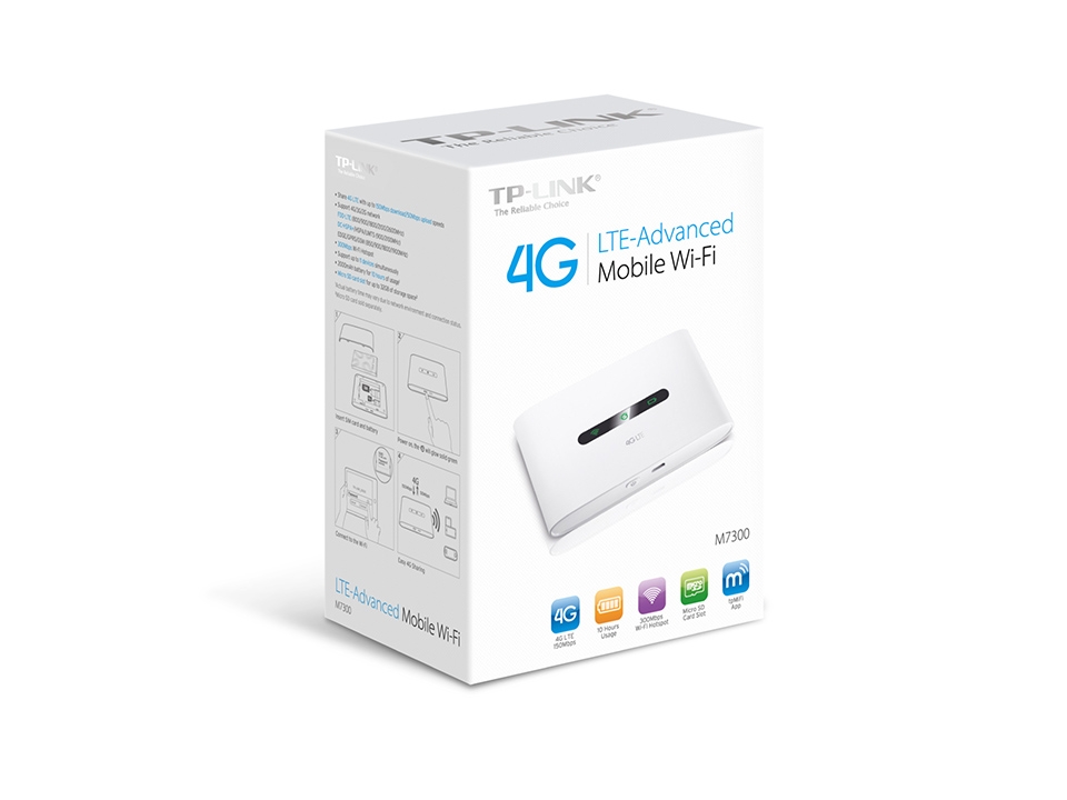 Bộ Phát Wifi Di Động  4G TP-LINK M7300