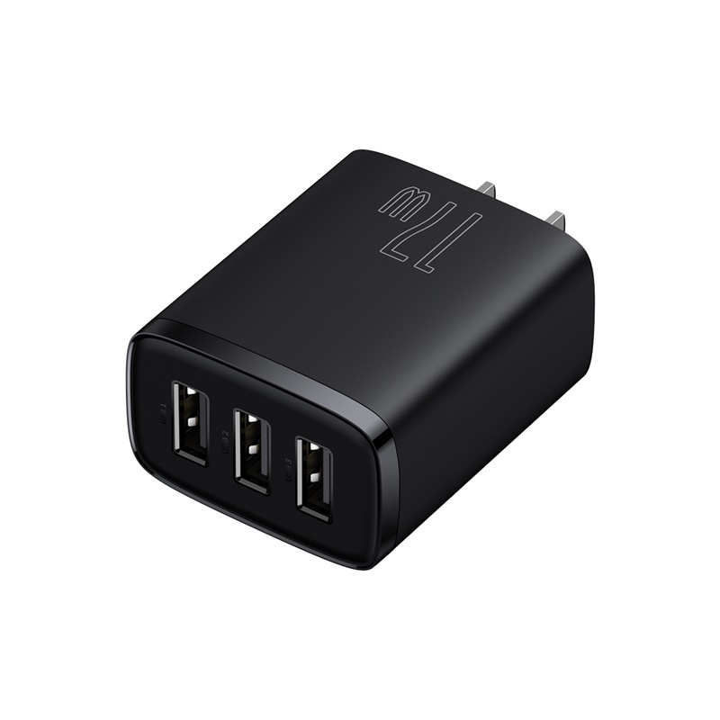 Cốc Sạc Đa Năng 17W Baseus 3 Cổng USB