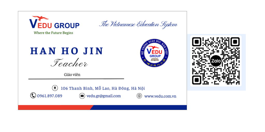 GIỚI THIỆU CÁC THÀNH VIÊN VEDU GROUP