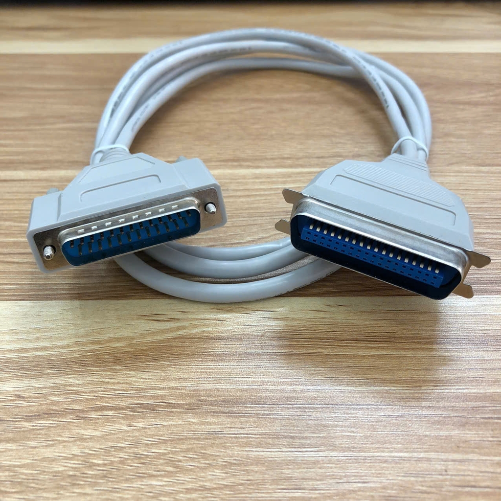 Cáp Máy In BENKIN F2A036-25 Printer LPT IEEE1284 Parallel DB25 Pin Male ...