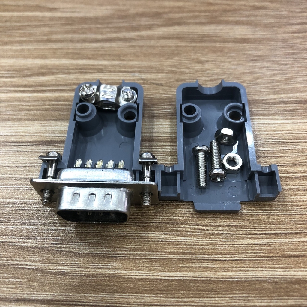 Cổng Com DB9 9Pin CONNFLY, Jack nối dây DB9 RS232 Dương Male Connector ...
