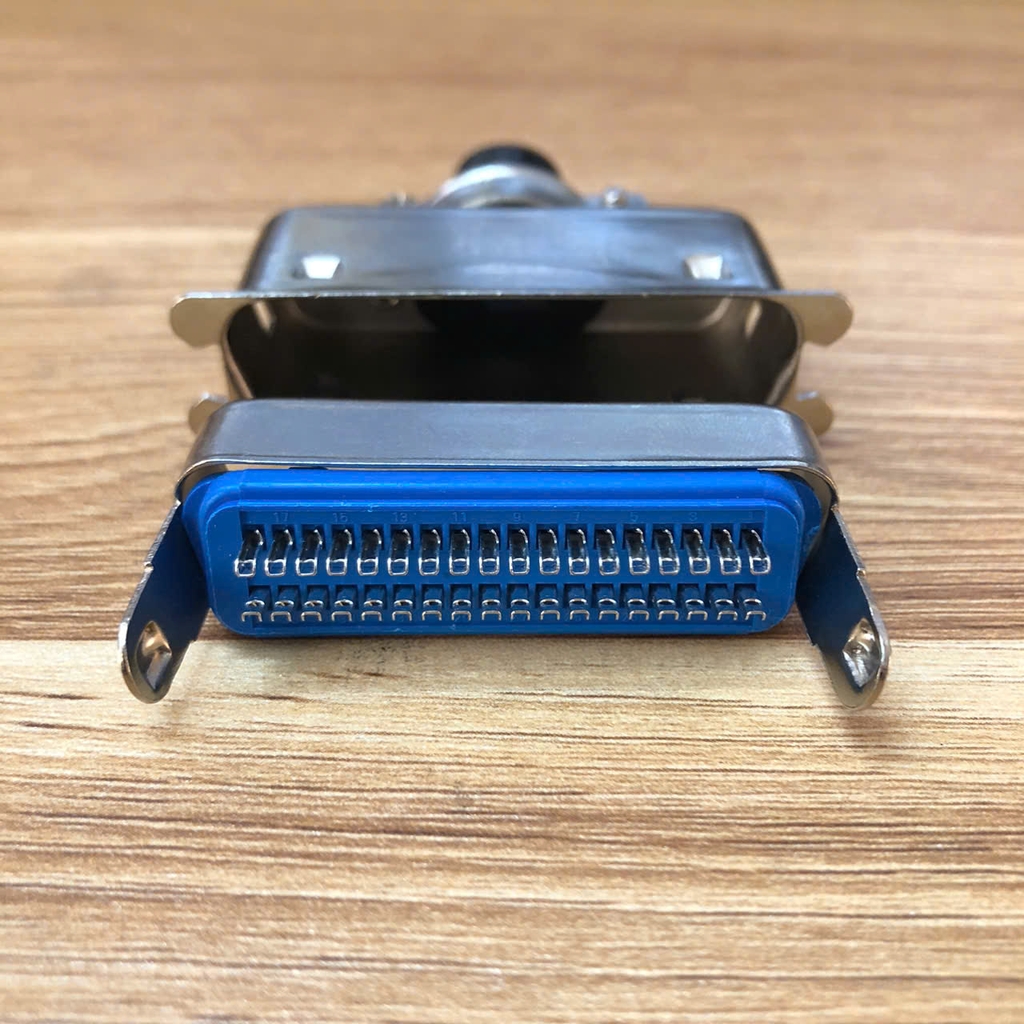 Đầu nối DDK 57-30360 Connector Centronics 36 Pin Male Ribbon Connector