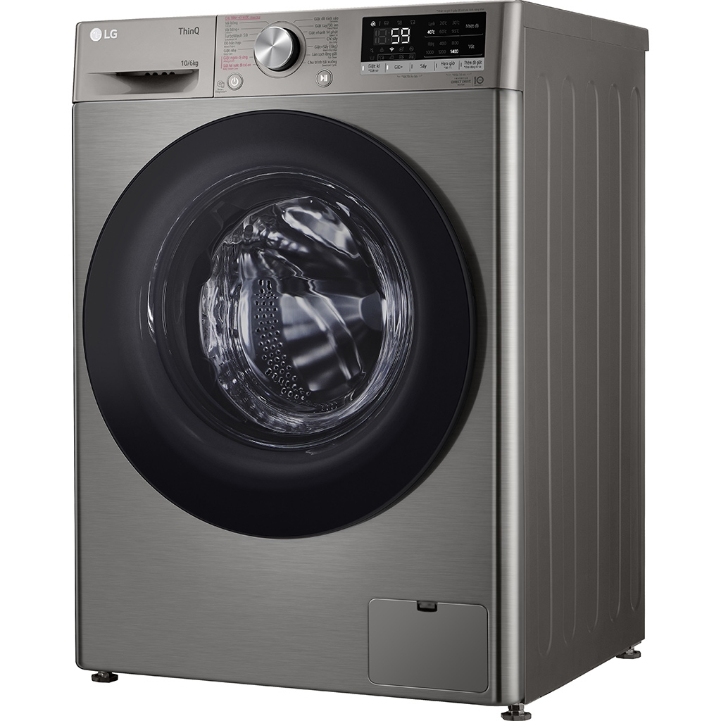 Máy Giặt Sấy LG Giặt 10Kg Sấy 6Kg FV1410D4P