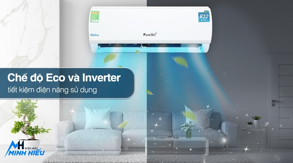 Điều Hòa Funiki 9000BTU 1 Chiều Inverter HIC09TMU