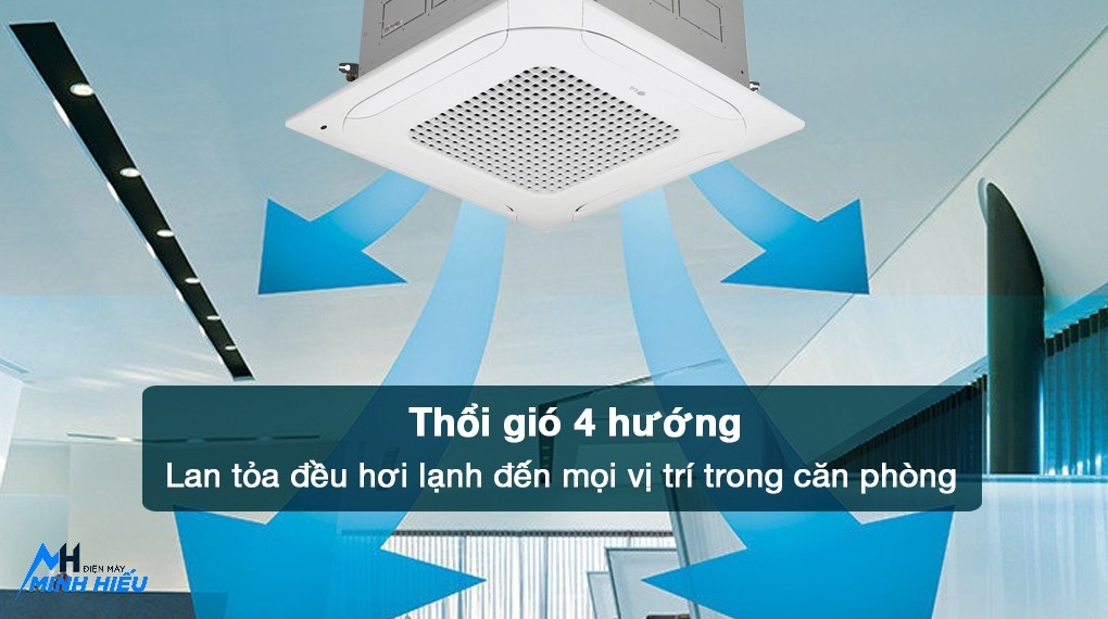 Điều hòa âm trần LG 36000BTU gas R32 1 chiều ZTNQ36GNLA0