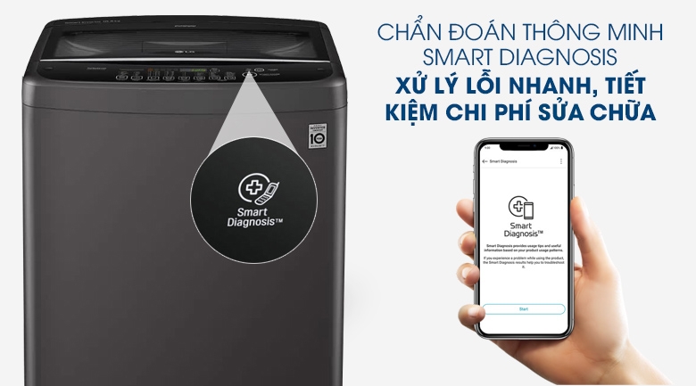 Máy Giặt LG 10.5Kg T2350VSAB