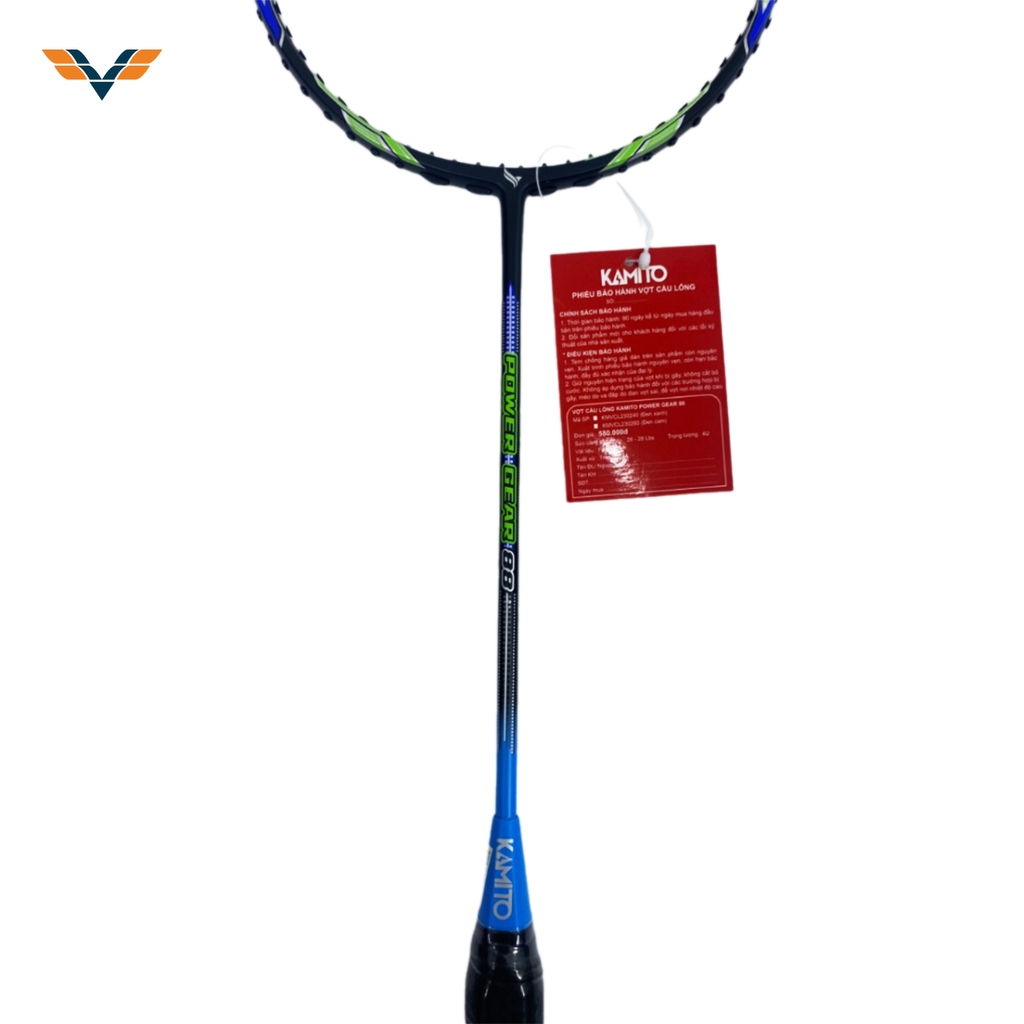 Vợt cầu lông KM Power Gear88 đen xanh
