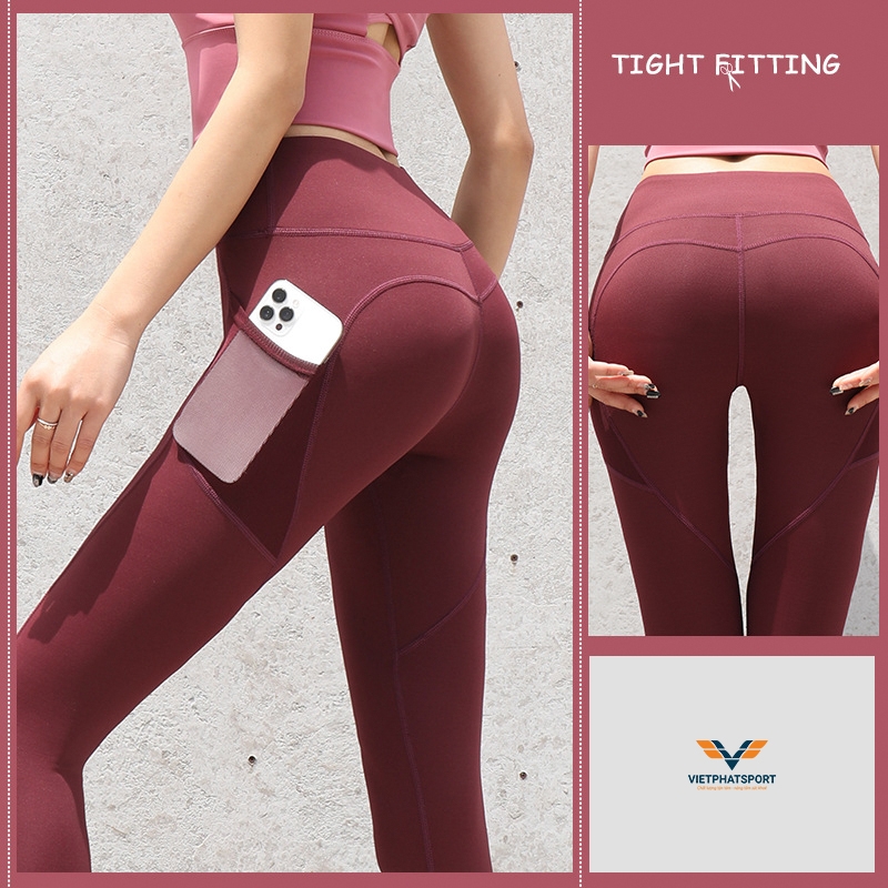 Quần lửng nữ tập gym yoga nữ KA