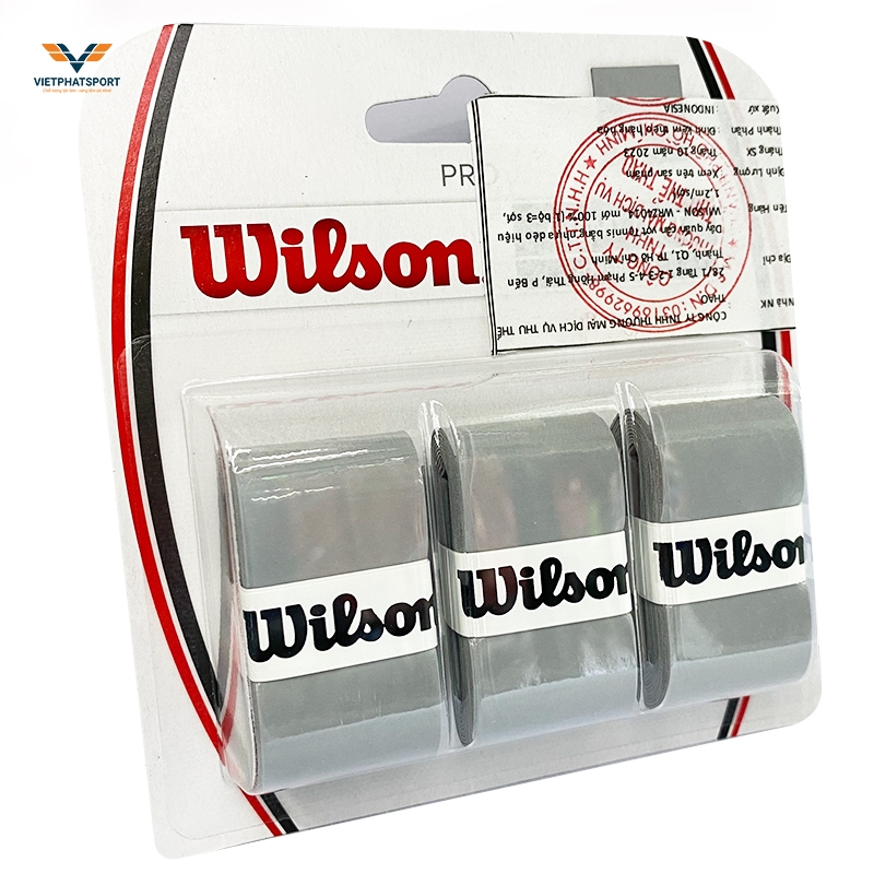 Quấn cán tennis Wilson vỉ 3 cái