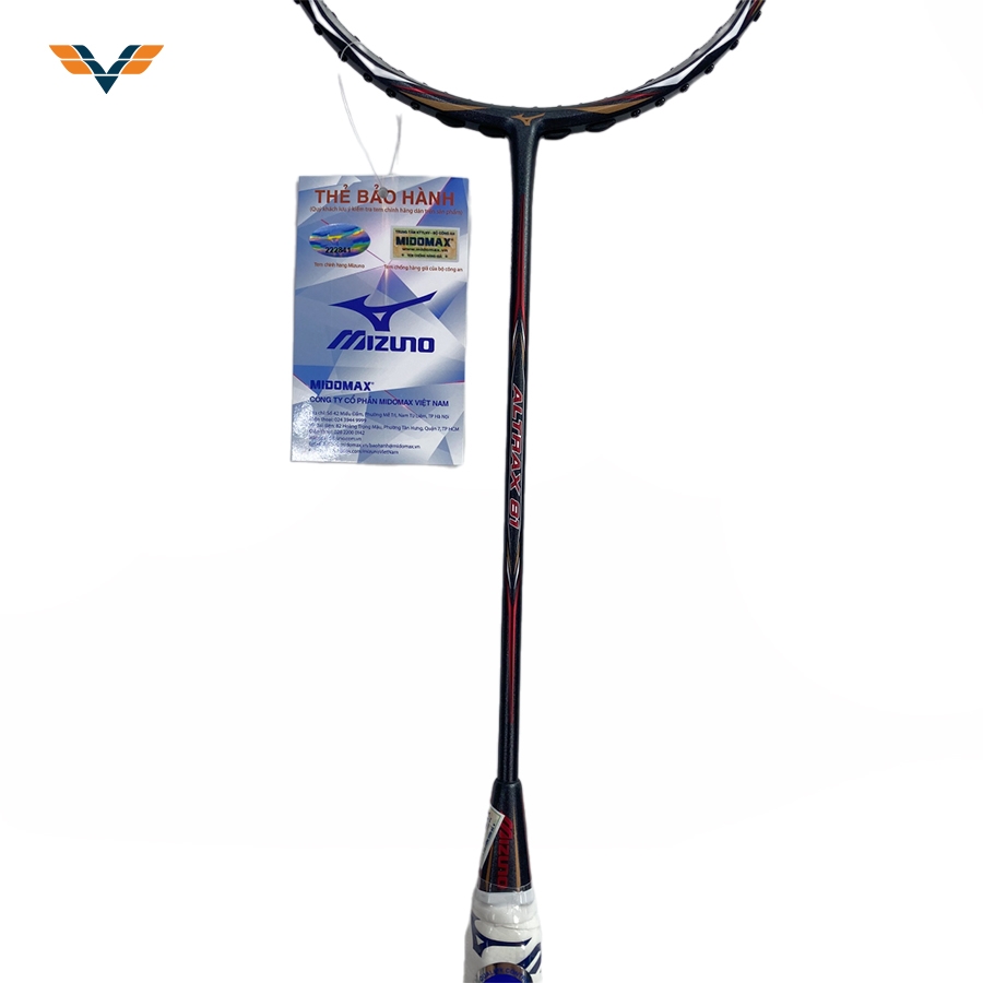 Vợt cầu lông MZ Altrax81new đen đỏ