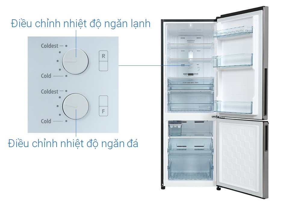 Tủ lạnh Hitachi R-B330PGV8 BSL Inverter 275 lít - Chính hãng