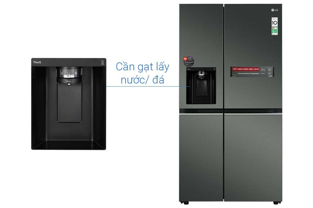 Tủ lạnh LG GR-D257MC Inverter 635 lít Side By Side - Chính hãng