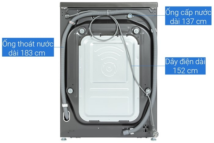 Máy giặt LG AI DD Inverter 12kg FV1412S3B - Chính hãng