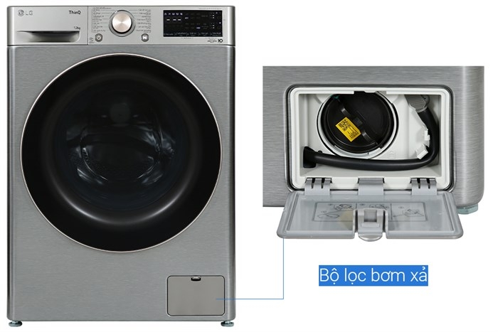 Máy giặt LG AI DD Inverter 12kg FV1412S3PA - Chính hãng