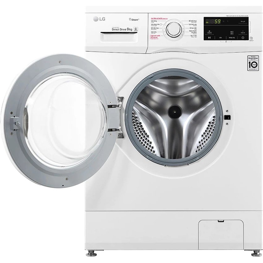 Máy giặt LG FM1209S6W Inverter 9 kg - Chính hãng