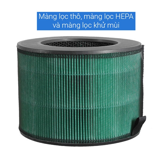 Máy lọc không khí kết hợp quạt LG PuriCare AeroTower Hit FS15GPBK0 ABAE 40W - Chính hãng