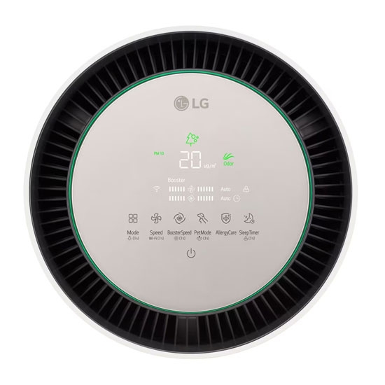 Máy lọc không khí LG PuriCare 360 Alpha Single AS65GDBY0 ABAE 48W 1 tầng - Chính hãng