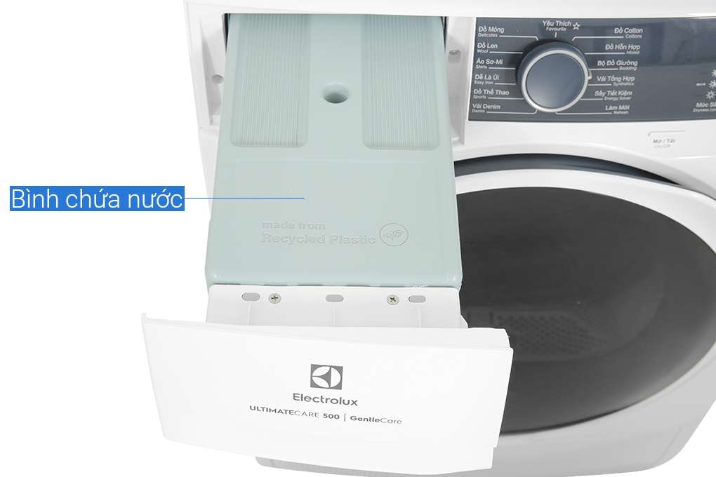 Máy sấy bơm nhiệt Electrolux EDH804H5WB 8 kg UltimateCare 500 - Chính hãng