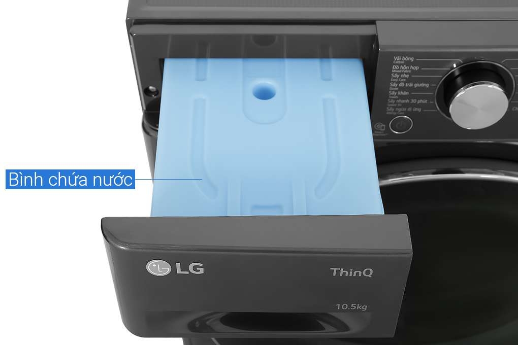 Máy sấy bơm nhiệt LG 10.5 kg DVHP50B - Chính hãng