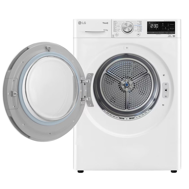 Máy sấy bơm nhiệt LG 10.5 kg DVHP50W - Chính hãng