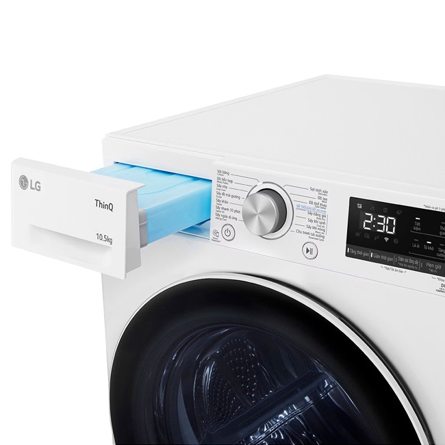 Máy sấy bơm nhiệt LG 10.5 kg DVHP50W - Chính hãng