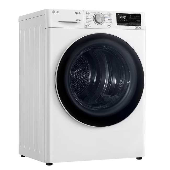 Máy sấy bơm nhiệt LG 10.5 kg DVHP50W - Chính hãng
