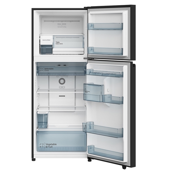 Tủ lạnh Hitachi Inverter 374 lít HRTN6408SAGBKVN - Chính hãng