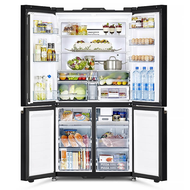 Tủ lạnh Hitachi Inverter 569 lít R-WB640VGV0X MGW - Chính hãng
