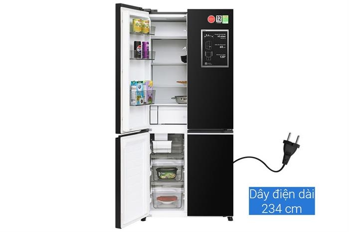 Tủ lạnh Panasonic NR-X561BK-VN Inverter 510 lít Multi Door - Chính hãng