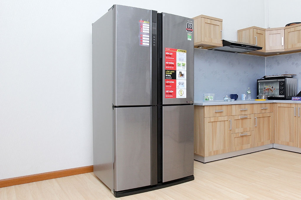 Tủ lạnh Sharp SJ-FX630V-ST Inverter 556 lít - Chính hãng
