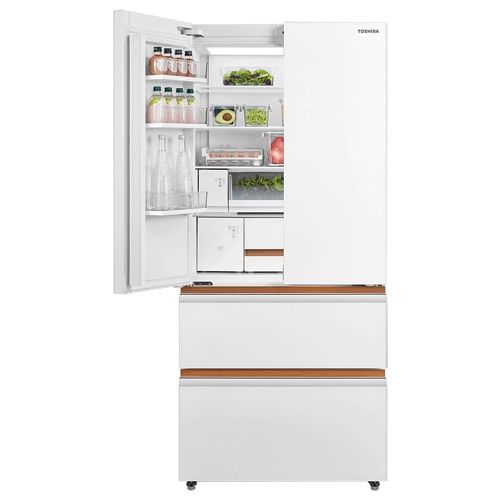 Tủ lạnh Toshiba GR-RF690WI-PGV(67) Inverter 533 lít Japandi Multi Door - Chính hãng