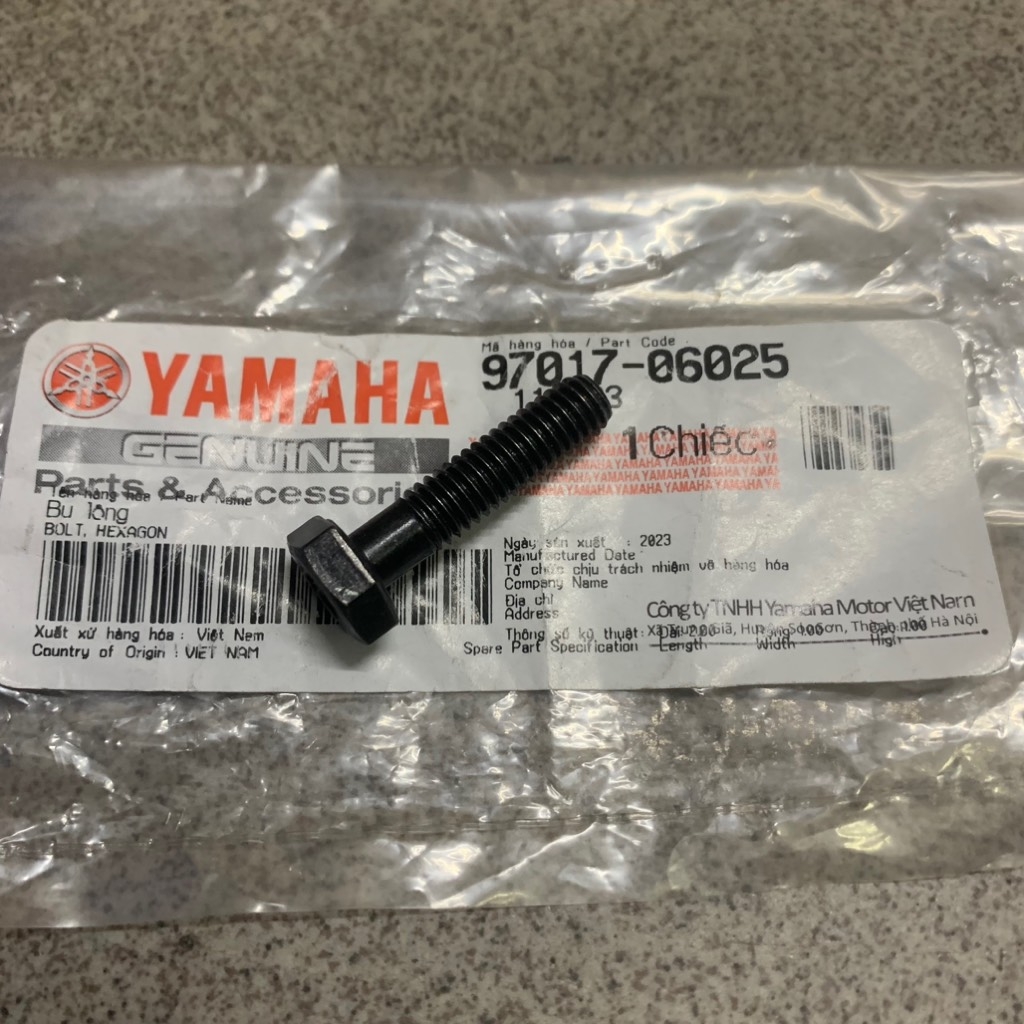 YAOV-008-Exciter 4số-5số-Ốc bắt thùng nhiên liệu Phụ tùng phụ kiện xe máy-[Yamaha]