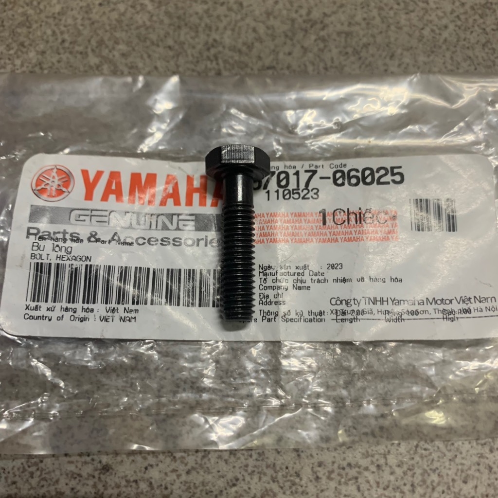 YAOV-008-Exciter 4số-5số-Ốc bắt thùng nhiên liệu Phụ tùng phụ kiện xe máy-[Yamaha]