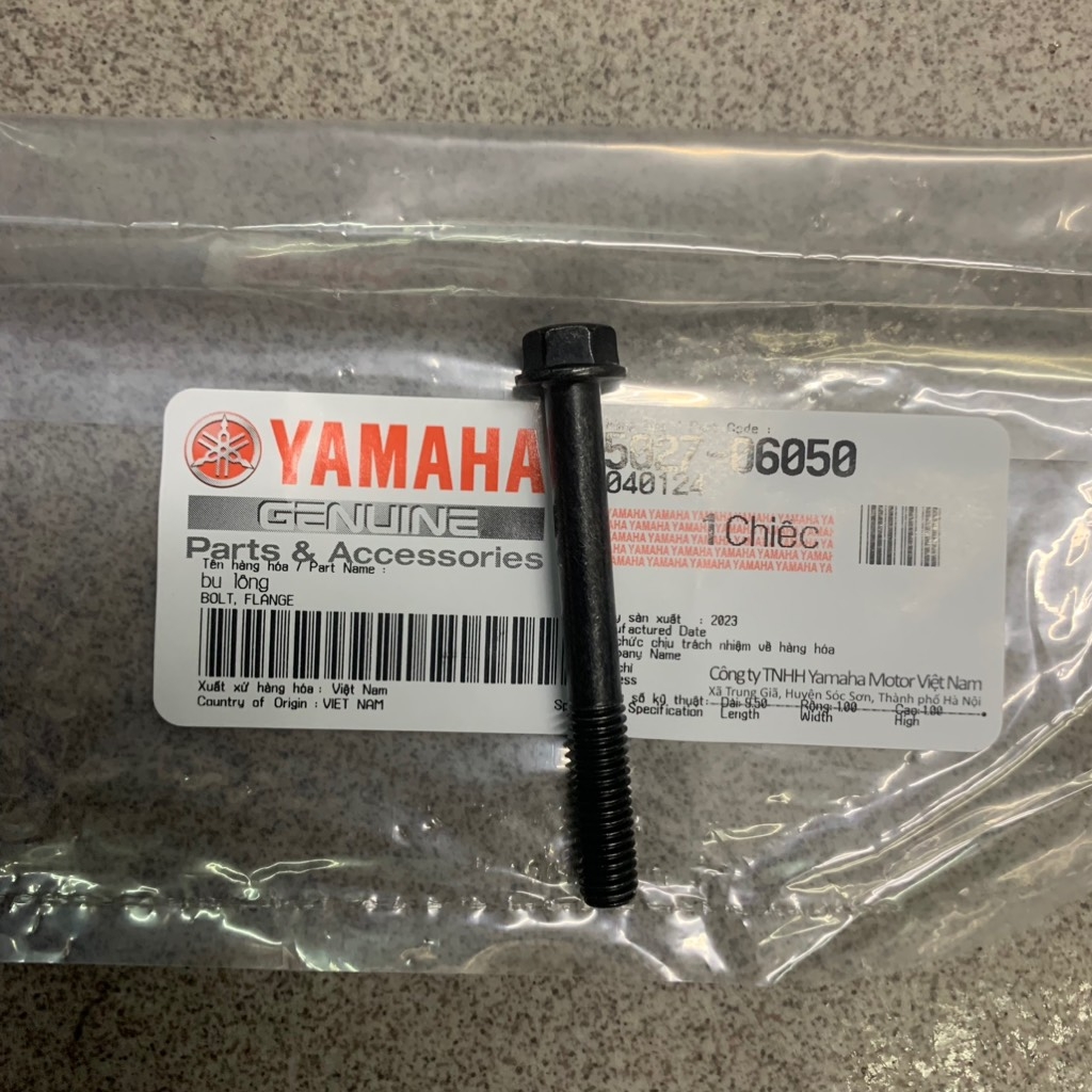 [Chính Hãng Yamaha]YAOV-084-Ốc 6ly khoá 8 Yamaha Phụ tùng phụ kiện xe máy