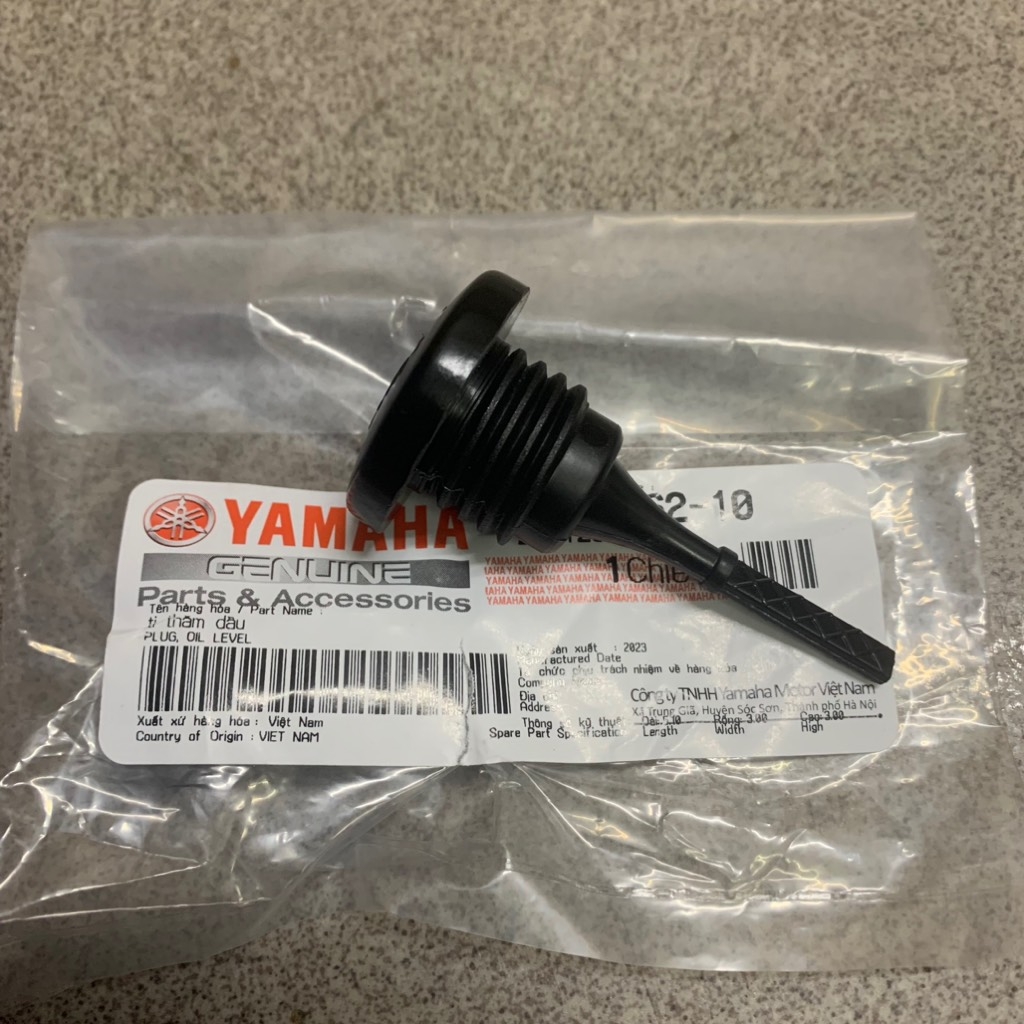 YADA-6184-Nouvo 2-3-Ty thăm nhớt(Đen) Phụ tùng phụ kiện xe máy-[Yamaha]