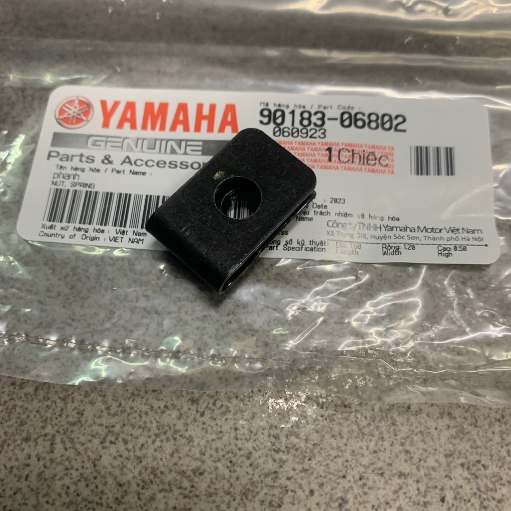 YAOV-098-Pát kẹp ốc 6ly bắt pô e lọc gió Exciter Phụ tùng phụ kiện xe máy-[Yamaha]