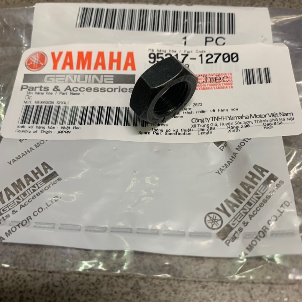 YAOV-0100-Ốc tán nồi trước Nouvo 1-4-Mio-Luvias Phụ tùng phụ kiện xe máy-[Yamaha]