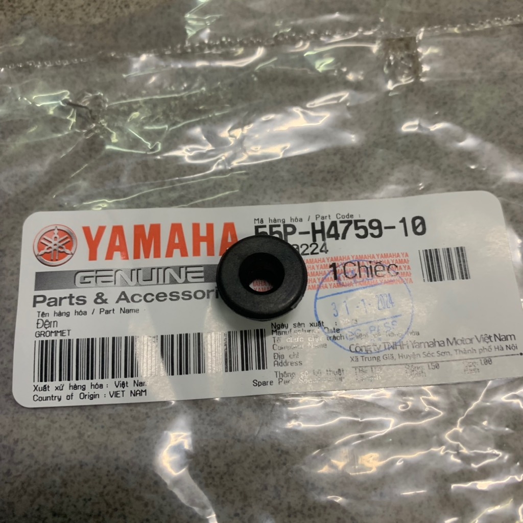 YACS-4031-Cao su đèn hậu dưới Exciter 135(11-14) Phụ tùng phụ kiện xe máy-[Yamaha]