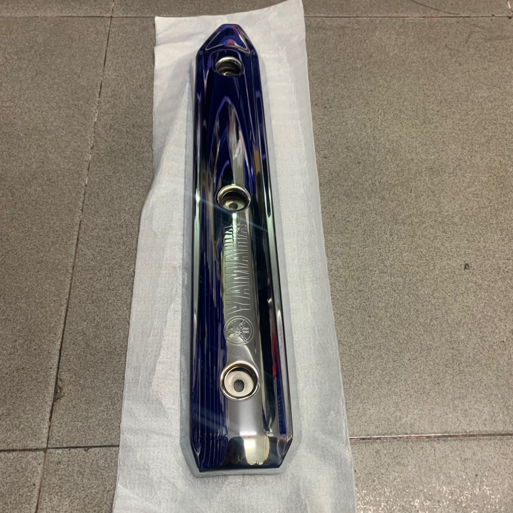 YADA-6199-Ốp pô Nouvo 4-inox Phụ tùng phụ kiện xe máy CPCH-[Yamaha]