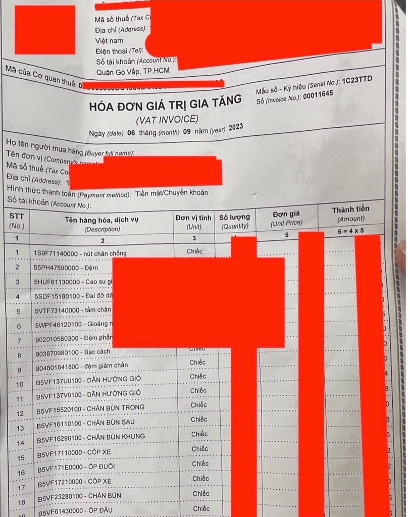 YADA-6190-Ốp pô NVX 155(2021)-Đen nhám-Phụ tùng phụ kiện xe máy CPCH-[Yamaha]