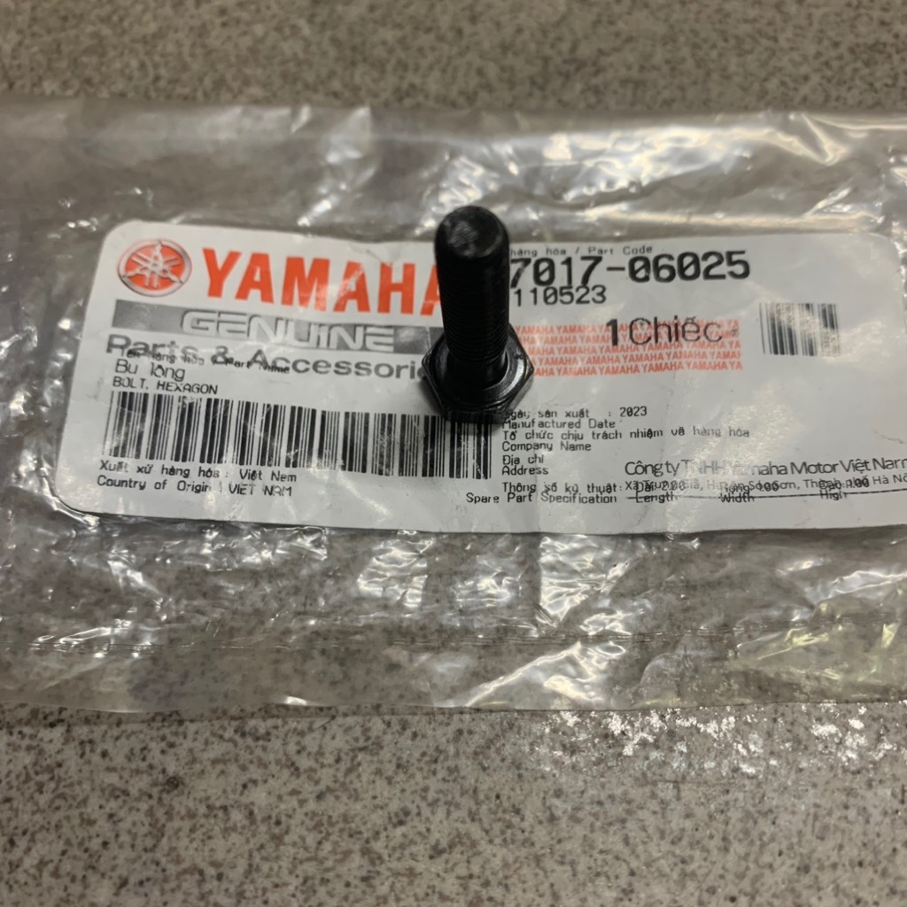 YAOV-008-Exciter 4số-5số-Ốc bắt thùng nhiên liệu Phụ tùng phụ kiện xe máy-[Yamaha]