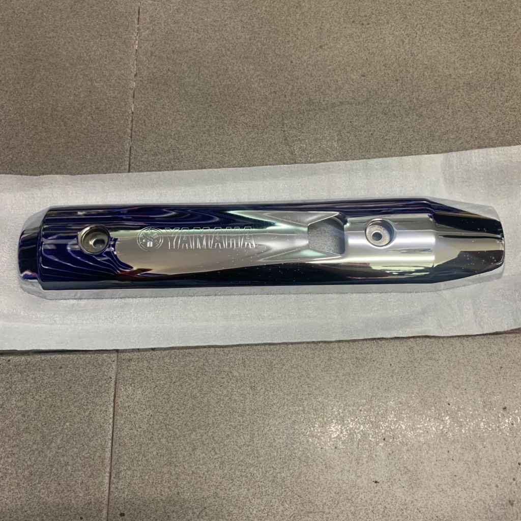 YADA-6200-Ốp pô Jupiter-Sirius-inox Phụ tùng phụ kiện xe máy CPCH-[Yamaha]