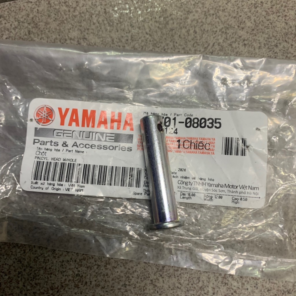 [Chính Hãng Yamaha]YAOV-088-Chốt gác chân trước Exciter 150(15-18) Phụ tùng phụ kiện xe máy