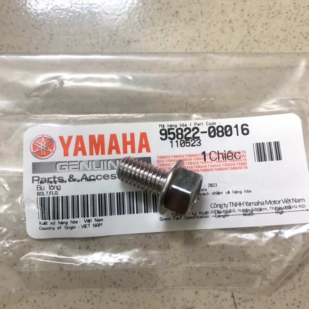[SIR][33:ĐẾ CHÂN] YAOV-077-Ốc gác chân trước xe số SIRIUS-FI(14-20) (19)(42) [Yamaha]