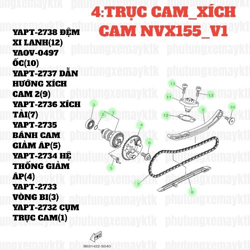 [NVX155_V1][4:TRỤC CAM_XÍCH CAM] YAPT-2736 XÍCH TẢI NVX155_V1 (7)