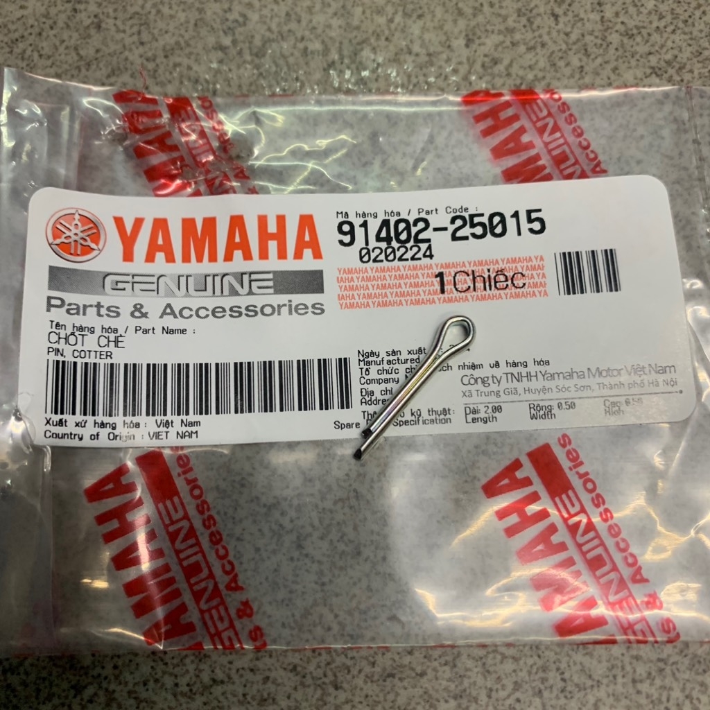 YAPT-2126-Chốt chẻ nhỏ gác chân(2cm) Phụ tùng phụ kiện xe máy qc-[Yamaha]_yaspm