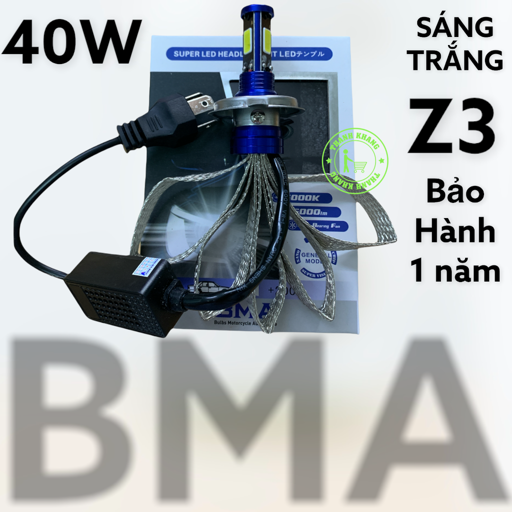 [Chính hãng led BMA] ĐÈN PHA LED BMA - F8 COS VÀNG PHA TRẮNG