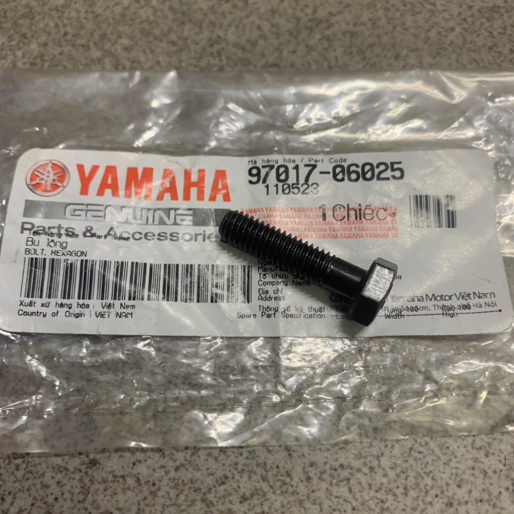 YAOV-008-Exciter 4số-5số-Ốc bắt thùng nhiên liệu Phụ tùng phụ kiện xe máy-[Yamaha]
