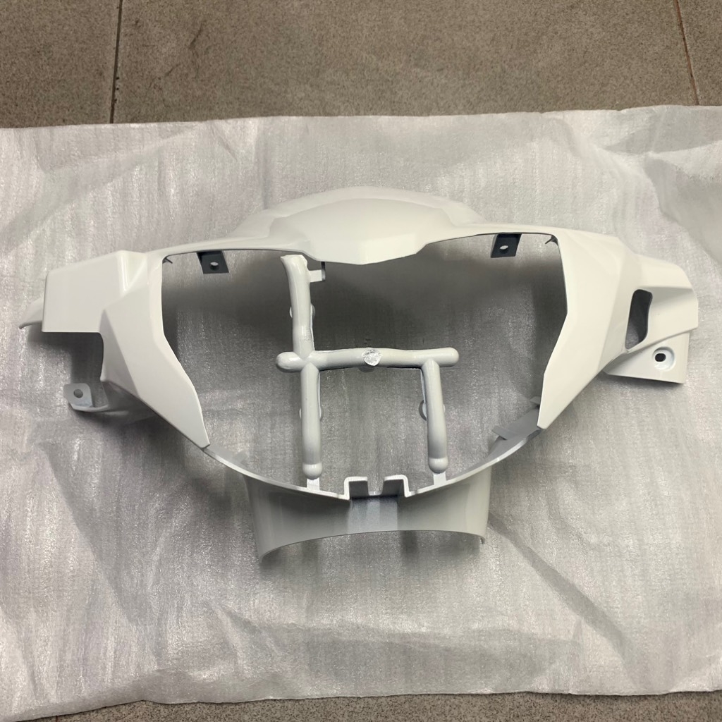 YADA-EX135(11-14)-Trắng-2 Ốp đầu đèn trước-[Yamaha]